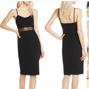 Lulu’s Limo Ride lace insert dress